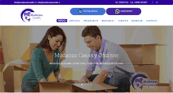 Desktop Screenshot of mudanzascastillo.cl