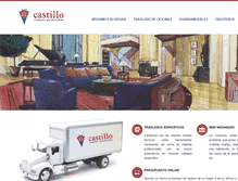 Tablet Screenshot of mudanzascastillo.es